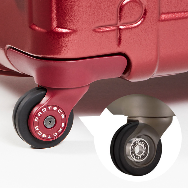 静かで軽やかに走るキャスター