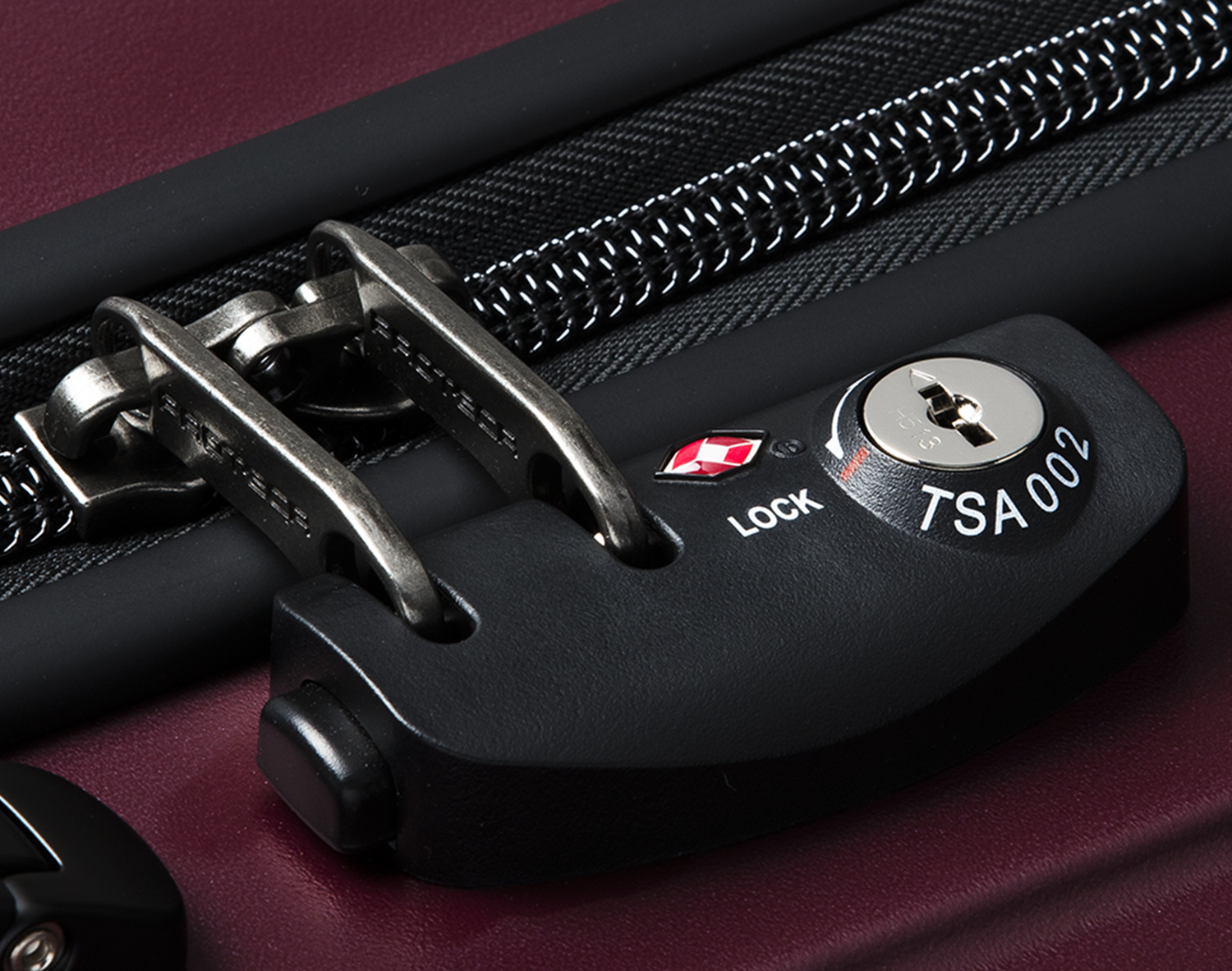 ファスナータイプ キーロック式